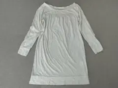 (K07288）YVES SAINT LAURENT コットンギャザーチュニック