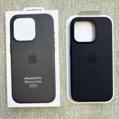 新品未使用· iPhone 15Pro シリコンケース ブラック MagSafe