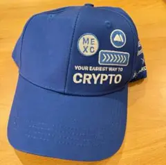 MEXCカルダノ キャップ 青ブルー 暗号資産クリプトWeb3 WebX2024