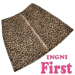 イングファースト INGNI First ガールズ ヒョウ柄スカート 160cm