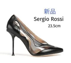 ✨近年モデル✨ 新品✨ セルジオロッシ 36.5 レザー PVC SR1