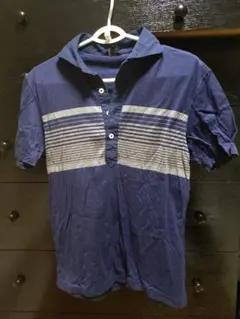 Paul Smith ポロシャツ M ネイビー ストライプ