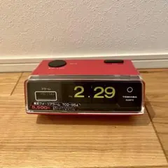 【昭和レトロ】東芝 TCQ-954 TOSHIBA パタパタ時計/フリップ時計