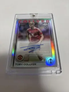 RC トビー コリアー 直筆サイン topps chrome collyer