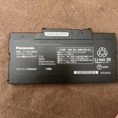Panasonic GF-VZ58US リチウムイオンバッテリー