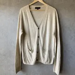 極美品 Brooks Brothers リネン 麻 カーディガン ニット L 極美品 Brooks Brothers リネン 麻 カーディガン ニット L