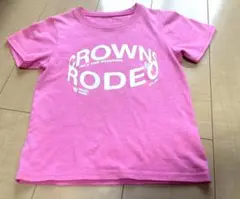 RODEO CROWNS ピンク Tシャツ キッズ Sサイズ