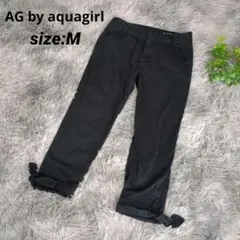 AG by aquagirl カジュアルパンツ 【M】 ネイビー ロールアップ裾