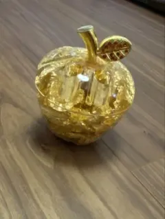 金のリンゴ 開運 金運 置物 金箔