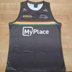 NRLラグビータンクトップ　ブラックパンサー
