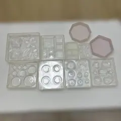 レジンモールド 10個セット シリコン製