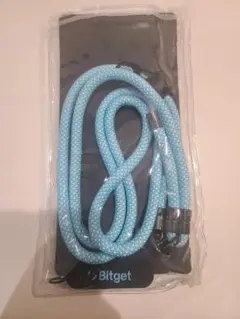 Bitget 水色 ショルダーストラップ