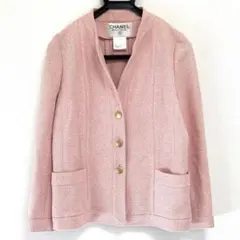 【CHANEL BOUTIQUE】シャネル 40 セットアップスーツウール混