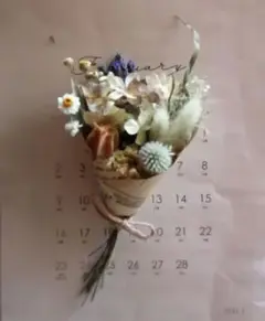 ③　ミニブーケ　ドライフラワー