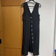 ブラック　ジレ　ベスト　ワンピース