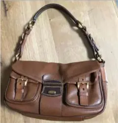 PRADAレザーハンドバッグ