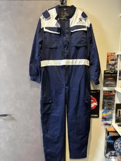 PEUGEOT ネイビー　新品　プジョーメカニックつなぎ　旧ロゴ