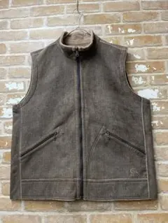 美品2万円程◆GreenClubs グリーンクラブ ベスト シルク混 メンズM kt115.jpg