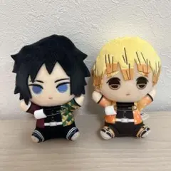 鬼滅の刃くっつきぬいぐるみバッチ 柱　冨岡義勇
