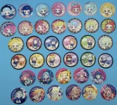 アイカツ アニON バッジ マグバッジ コラボカフェ 37個