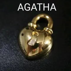 【匿名配送】 AGATHA アガタ ペンダントトップ カデナ ハート