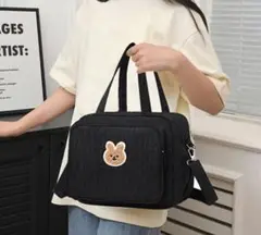 マミーバッグ　かわいい　クマ　ハンドバッグ　マザーズ　ショルダーバッグ