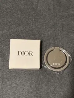DIOR スマホリング グレー 3M粘着テープ付き