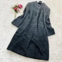 【美品♡レア】レリアン×アニオナ ロングコート モヘア Aライン グラデーション