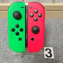 Switch ジョイコン ネオングリーン/ネオンピンク スプラトゥーンカラ