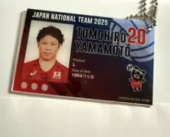 山本智大　トレーディングアクリルカードキーホルダー