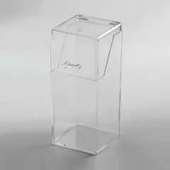 【236】未使用 クリアケース クリアボックス 縦型 マスクケース メイク道具入