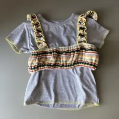 しまむら micorrid Tシャツ ビスチェ セット 90