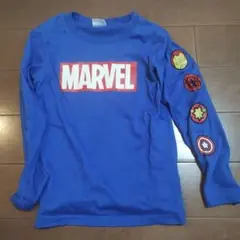 MARVEL 長袖カットソー 青120