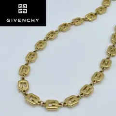 【美品】GIVENCHY ジバンシー ロングネックレス 金 ロゴチェーン