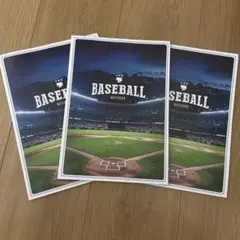 野球ノート　３冊セット！ベネッセ　匿名＆翌日発送可能