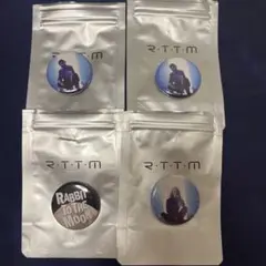 【未使用】Wurts 缶バッジ　ガチャ　4個セット