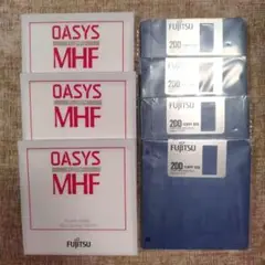 未使用 Fujitsu 富士通OASYS MHF3枚 フロッピーディスク4枚