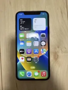 Apple iPhone X 64GBシルバー 本体 ios16.7.11