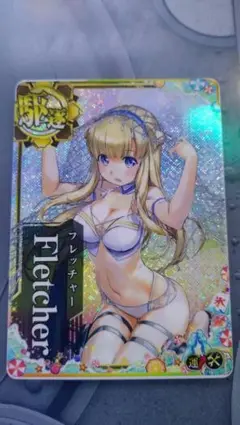艦これアーケード　フレッチャー水着mode　補強増設ホロ