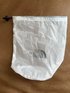 ノースフェイス ロゴ入り ナイロン袋 白 純正付属品