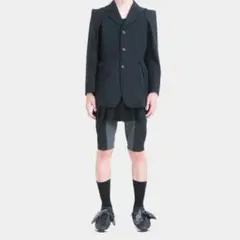 希少 comme des garçons 1989aw巻きスカートジャケット