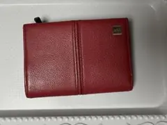 A.S.M 折りたたみ財布　赤色