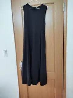 UNIQLO AIRism ノースリーブ ロングワンピース L