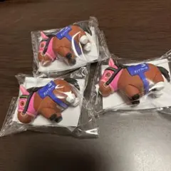 サラブレッドコレクション　ダンツフレーム　ぷっくりラバーフィギュア