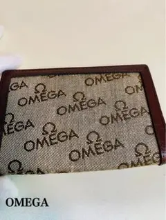 OMEGA オメガ　本革　名刺入れ　カードケース OMEGA オメガ 本革 名刺入れ カードケース