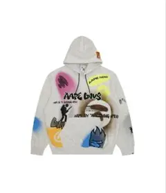 AAPE グラフィティデザイン パーカー