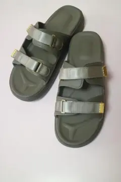 未使用　SUICOKE スイコック　サンダル厚底 ゴールドバックル　ビリケン