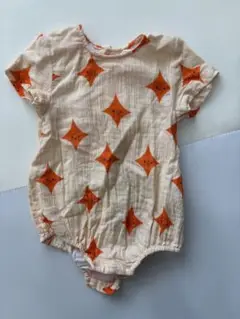 【美品】TINY COTTONS 星模様ロンパース 9M