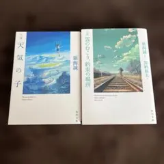 新海誠 天気の子 雲のむこう、約束の場所 小説2冊セット