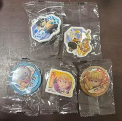 くら寿司 鬼滅の刃 ビッくらポン 善逸 伊之助 缶バッジ キーホルダー 消しゴム